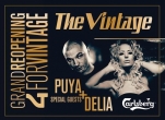 Delia si Puya vor sustine un concert pe 30 octombrie 2013 cu ocazia relansarii pubului The Vintage